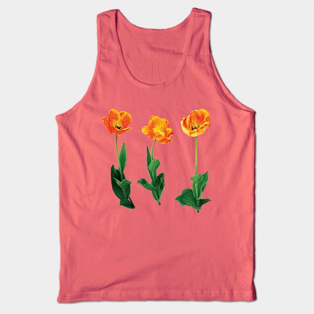 Three Tulips in a Row Tank Top by SusanSavad